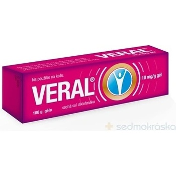 Veral 1% gel gel.der.1 x 100 g