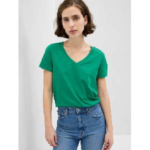 GAP Памучна винтидж тениска GAP GAP | Zelen | ЖЕНИ | XXS - zoot - 47,70 лв