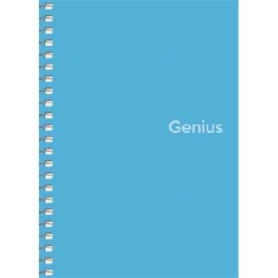SHKOLYARYK Špirálový zošit Genius štvorčekový A6 PP dosky A6 080 6807K