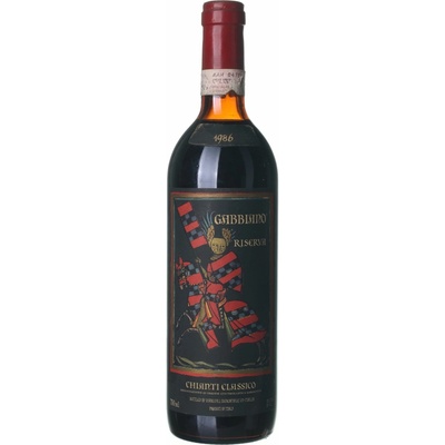 Castello di Gabbiano Chianti Riserva suché červené 1986 0,75 l (holá láhev)
