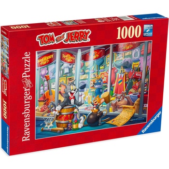 Ravensburger Пъзел Ravensburger от 1000 части - Том и Джери (16925)
