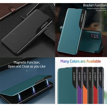 Калъф тип тефтер Smart View за Samsung Galaxy A03s - Черен (g13883)