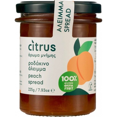 CITRUS Broskvový džem bez přidaného cukru 225g