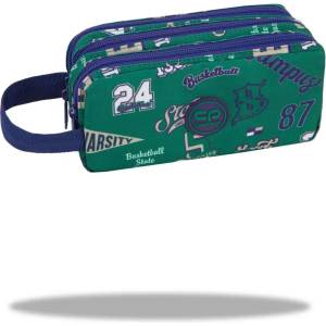 COOLPACK Ученически несесер с три ципа coolpack - primus - american retro