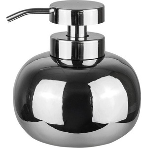 Mette Ditmer Керамичен диспенсер за сапун в сребрист цвят 200 ml Lotus - Mette Ditmer Denmark (LOTDIS10)