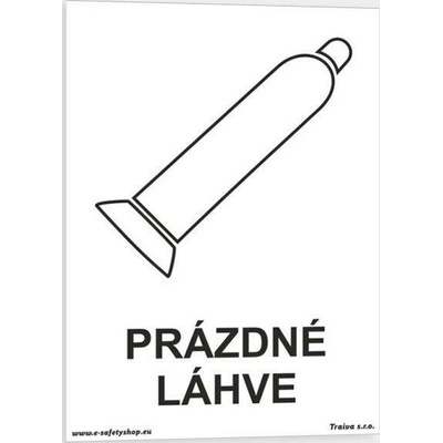 Traiva s.r.o Prázdné láhve Verze: Plast 148 x 210 mm (A5) tl. 2 mm - Kód: 13368