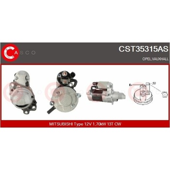 Štartér CASCO CST35315AS