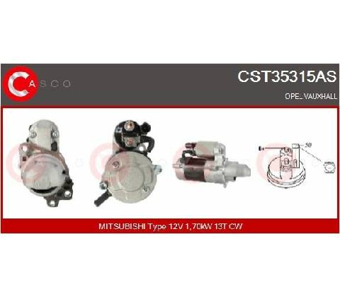 Štartér CASCO CST35315AS
