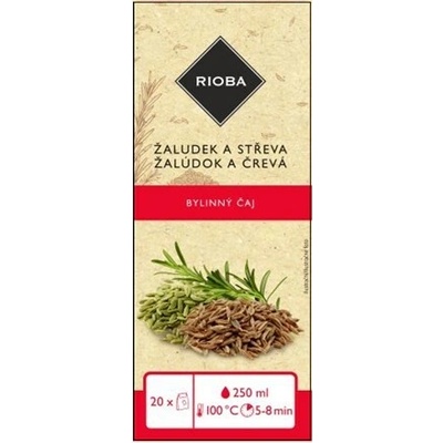 RIOBA Čaj žalúdok a črevá 30 g