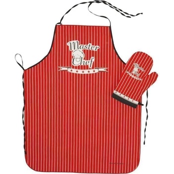 Forbyt Zástěra Master Chef červený