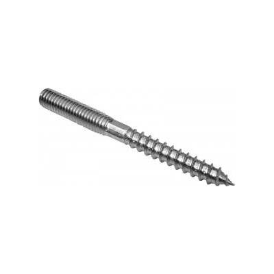 Uncanny Brand Zinc-plated double-threaded 10.0*180mm 100pcs