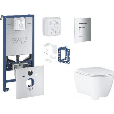 GROHE Rapid SLX s tlačidlom Skate Cosmopolitan SANI11BB2132