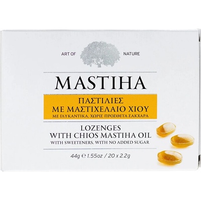 Mastiha Пастили с Мастиха - масло от Хиос, 20 броя Mastiha (322170 (ZAX-347))