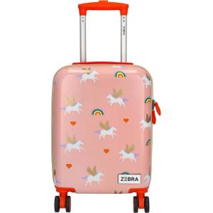 Zebra Trends Детски куфар Zebra Adventurer 21492 Pink Zebra Trends | Rozov | Момичешки | UNI
