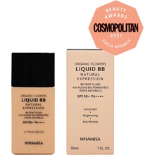 Whamisa BIO Liquid BB krém SPF50+ Pink Beige 30 ml