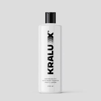 KRALUX Energizující kofeinový šampon proti lupům250 ml