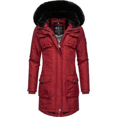 Navahoo Tiniis Женско зимно яке с качулка, червено (N-W-358-Tiniis-bloodred-620)