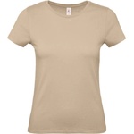 B&C Collection B&c e150 / Дамска тениска с обло деколте - пясъчен цвят xl (01002t12004)