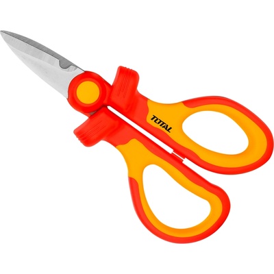 TOTAL-TOOLS Elektrikářské nůžky, 160mm,