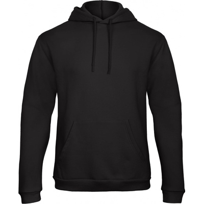 B&C unisex mikina přes hlavu WUI24 black