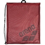 arena one go mesh bag тъмно червен