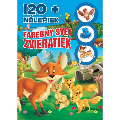 120+ farebný svet zvieratie