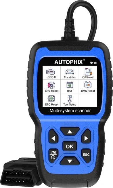 Autophix 9110 OBDII диагностика на автомобили за Volvo (9110 Volvo CZ)