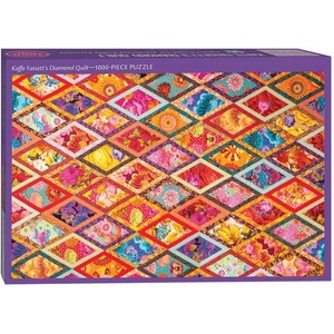 Kaffe Fassett's Diamond Quilt Jigsaw Puzzle | Kaffe Fassett (ISBN: 9781644031797)