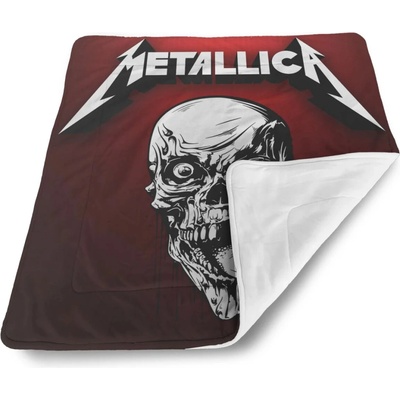 Sablio Detská deka pre bábätko METALLICA Death metal