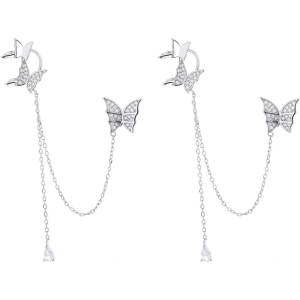 Silenti Jewelry Сребърни обеци "Женственост