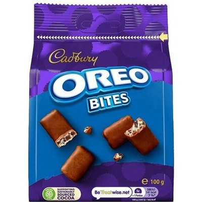 Cadbury Oreo Bites kousky z mléčné čokolády s náplní s příchutí Oreo 100 g