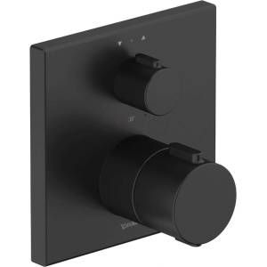 Duravit - Скрит термостатен кран, за 2 уреда, черен мат TH4200013046 (TH4200013046)