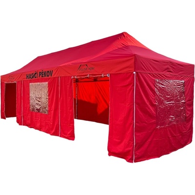 TENTino BIG HEXAGON EXTREME 3x9 m 11A - ČIERNA