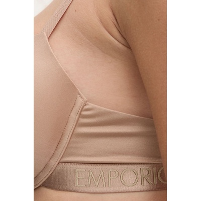 Emporio Armani Underwear Сутиен Emporio Armani Underwear в бежово с изчистен дизайн 164394 4F235 (164394.4F235)