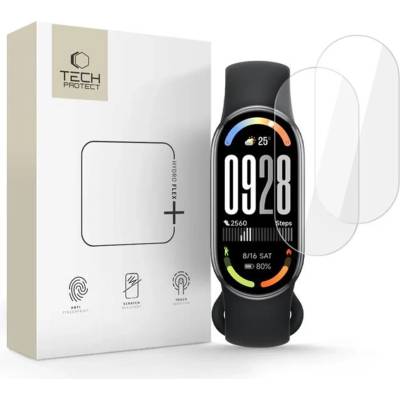 Tech-Protect ХИДРОГЕЛ МЕМБРАНА hydro flex+ 2-ЧАСТИ xiaomi smart band 8 / 9 / 10 / nfc ПРОЗРАЧНА (5906302331024)