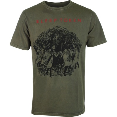 ROCK OFF Мъжка тениска Sleep Token - The Love You Want - ROCK OFF - SLTKSTNW08MGR