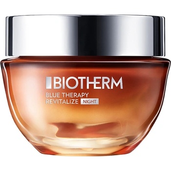 Biotherm Blue Therapy Amber Algae Revitalize подхранващ и интензивно ревитализиращ нощен крем против стареене на кожата за жени 50 мл