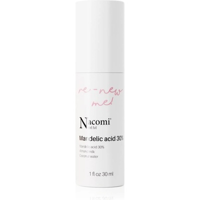 Nacomi Next Level Re-New Me изглаждащ ексфолиращ серум Mandelic Acid 30% 30ml