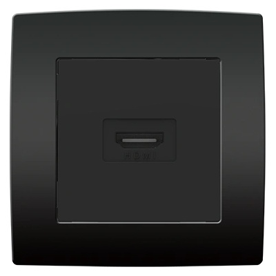 ELMARK City hdmi РОЗЕТКА АНТРАЦИТ (193747)