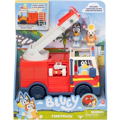 Bluey Пожарна с 2 фигури (1011585f)