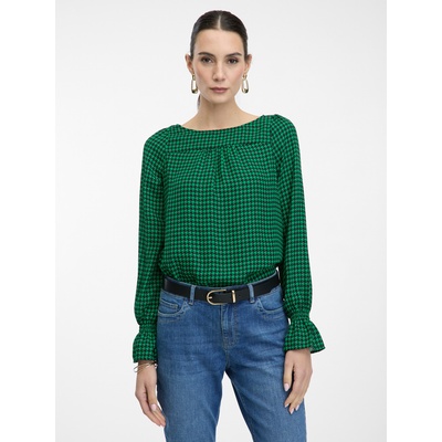 orsay Зелена дамска блуза с десен ORSAY Orsay | Zelen | ЖЕНИ | XS