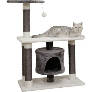 Kerbl Драскало за котка - Kerbl Cat Tree Jade Darklight - бяло-сиво, 70 х 35 х 96 см Германия - 84460