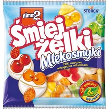nimm2 Smile Gummi Ovocné želé obohatené vitamínmi s odtučneným mliekom 90 g