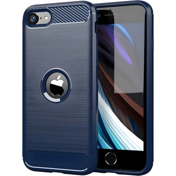 Apple Carbon Shield TPU калъф за Apple iPhone 7/iPhone 8/iPhone SE 2020/iPhone SE 2022 - Син KP10688