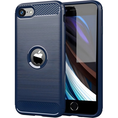 Apple Carbon Shield TPU калъф за Apple iPhone 7/iPhone 8/iPhone SE 2020/iPhone SE 2022 - Син KP10688