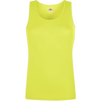 Fruit of the Loom Performance Women's Sleeveless T-shirt 614180 žlutá