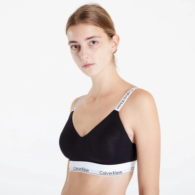 Calvin Klein Modern Cotton Light Lined bralette (Full Cup) Black