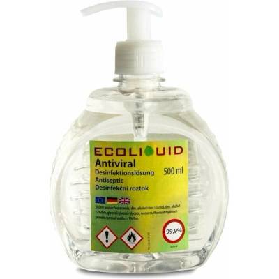 ANTIVIRAL dezinfekcia na ruky Pomaranč & klinček 500 ml pumpička