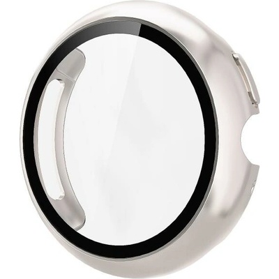 VSETKONAMOBIL 119821 PC FULL COVER Plastový kryt so sklom pre Google Pixel Watch 4 45mm STARLIGHT