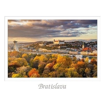 Pohľadnica A6 Bratislava XLVII (Jesenné farbičky)